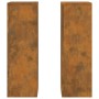 Soportes para plantas exteriores Pilar 2 pcs 24x24x75 cm Acero envejido von , Topfständer - Ref: Foro24-865826, Preis: 75,03 ...