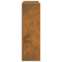 Soportes para plantas exteriores Pilar 2 pcs 24x24x75 cm Acero envejido von , Topfständer - Ref: Foro24-865826, Preis: 75,03 ...