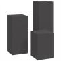 Soportes de Plantas de Exterior Pilar 3 pcs Acero Negro von , Topfständer - Ref: Foro24-865827, Preis: 89,70 €, Rabatt: %