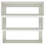 Macetero de Jardín  3 Niveles 90x90x35 cm Blanco Acero | Foro24.es | Tu tienda online para hogar, jardín y más Foro24.es