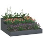 Macetero de Jardín 3 Niveles 90x90x35 cm Acero Antracita by , Pots and planters - Ref: Foro24-865836, Price: 98,55 €, Discoun...