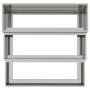 Macetero de Jardín de 3 Niveles 90x90x35 cm by , Pots and planters - Ref: Foro24-865839, Price: 82,58 €, Discount: %