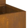 Macetero de Jardín de 3 Niveles 90x90x35 cm Acero Corrosivo by , Pots and planters - Ref: Foro24-865840, Price: 89,73 €, Disc...
