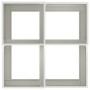 Macetero de jardín 80x80x48 cm Acero Blanco by , Pots and planters - Ref: Foro24-865842, Price: 123,90 €, Discount: %