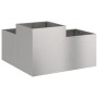 Jardín Macetero  80x80x48 cm Acero Inoxidable | Foro24.es | Tu tienda online para hogar, jardín y más Foro24.es