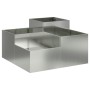Macetero para jardín 80x80x48 cm de acero galvanizado by , Pots and planters - Ref: Foro24-865846, Price: 104,62 €, Discount: %