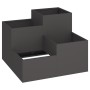 Macetero de Jardín 80x80x60 cm Acero Negro von , Töpfe und Pflanzgefäße - Ref: Foro24-865855, Preis: 137,36 €, Rabatt: -5%%