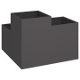 Macetero de Jardín 80x80x60 cm Acero Negro von , Töpfe und Pflanzgefäße - Ref: Foro24-865855, Preis: 137,36 €, Rabatt: -5%%