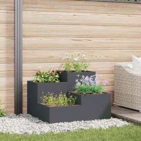 Macetero 80x80x60 cm de Acero Antracita von , Töpfe und Pflanzgefäße - Ref: Foro24-865857, Preis: 143,71 €, Rabatt: %