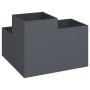 Macetero 80x80x60 cm de Acero Antracita von , Töpfe und Pflanzgefäße - Ref: Foro24-865857, Preis: 143,71 €, Rabatt: %