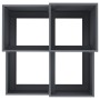 Macetero 80x80x60 cm de Acero Antracita von , Töpfe und Pflanzgefäße - Ref: Foro24-865857, Preis: 143,71 €, Rabatt: %