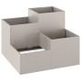 Macetero de Jardín 80x80x60 cm de Acero Resistente a la Intemperie by , Pots and planters - Ref: Foro24-865861, Price: 130,81...