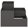 Jardinera 100x100x60 cm Acero Negro de , Maceteros y jardineras - Ref: Foro24-865862, Precio: 174,06 €, Descuento: %