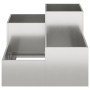 Jardinera  100x100x60 cm Acero inoxidable | Foro24.es | Tu tienda online para hogar, jardín y más Foro24.es
