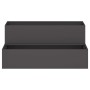 Macetero de Jardín - Acero Negro de 2 Niveles, 100x60x45 cm by , Pots and planters - Ref: Foro24-865869, Price: 101,16 €, Dis...