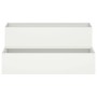 Macetero de 2 Niveles 100x60x45 cm Blanco de Acero von , Töpfe und Pflanzgefäße - Ref: Foro24-865870, Preis: 105,74 €, Rabatt...