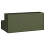 Macetero de jardín de 2 niveles 100x60x45 cm Verde oliva Acero von , Töpfe und Pflanzgefäße - Ref: Foro24-865872, Preis: 105,...