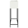 Plantador Elevado 100x26x82 cm Acero Blanco de , Maceteros y jardineras - Ref: Foro24-865877, Precio: 91,65 €, Descuento: %
