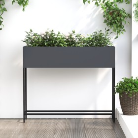 Jardinera Elevada 100x26x82 cm Acero Antracita von , Töpfe und Pflanzgefäße - Ref: Foro24-865878, Preis: 91,32 €, Rabatt: -5%%