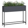 Jardinera Elevada 100x26x82 cm Acero Antracita von , Töpfe und Pflanzgefäße - Ref: Foro24-865878, Preis: 91,32 €, Rabatt: -5%%