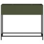 Jardinera Elevada 100x26x82 cm Verde Oliva Acero von , Töpfe und Pflanzgefäße - Ref: Foro24-865879, Preis: 103,84 €, Rabatt: %