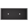 Jardinera Elevada 60x26x45 cm Acero Negro von , Töpfe und Pflanzgefäße - Ref: Foro24-865883, Preis: 64,12 €, Rabatt: -5%%