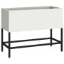 Jardinera Elevada 60x26x45 cm Acero Blanco de , Maceteros y jardineras - Ref: Foro24-865884, Precio: 52,57 €, Descuento: %