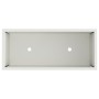 Jardinera Elevada 60x26x45 cm Acero Blanco de , Maceteros y jardineras - Ref: Foro24-865884, Precio: 52,57 €, Descuento: %