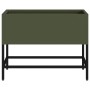 Elevador de Jardín 60x26x45 cm Verde Oliva de Acero by , Pots and planters - Ref: Foro24-865886, Price: 54,81 €, Discount: %