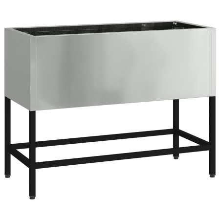 jardinera elevada 60x26x45 cm acero galvanizado von , Töpfe und Pflanzgefäße - Ref: Foro24-865888, Preis: 45,90 €, Rabatt: %