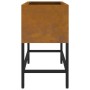 Macetero Elevado 60x26x45 cm de Acero envejido von , Töpfe und Pflanzgefäße - Ref: Foro24-865889, Preis: 63,34 €, Rabatt: %