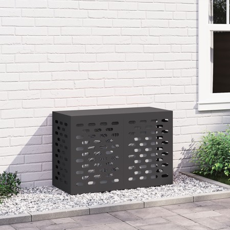 Funda para aire acondicionado negra 90x40x60 cm de acero von , Zubehör für Heizkörper - Ref: Foro24-865890, Preis: 134,10 €, ...