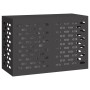 Funda para aire acondicionado negra 90x40x60 cm de acero von , Zubehör für Heizkörper - Ref: Foro24-865890, Preis: 134,10 €, ...