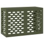 Cubierta de Aire Acondicionado - Verde Oliva, 90x40x60 cm, Acero by , Accessories for heating radiators - Ref: Foro24-865893,...