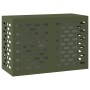 Cubierta de Aire Acondicionado - Verde Oliva, 90x40x60 cm, Acero by , Accessories for heating radiators - Ref: Foro24-865893,...