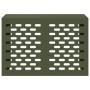 Cubierta de Aire Acondicionado - Verde Oliva, 90x40x60 cm, Acero by , Accessories for heating radiators - Ref: Foro24-865893,...