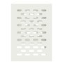 Cubierta de Aire Acondicionado - Blanca, 100x50x70 cm, Hecho de Acero by , Accessories for heating radiators - Ref: Foro24-86...