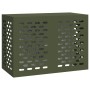 Cubierta de Aire Acondicionado Verde Oliva 100x50x70 cm Acero by , Accessories for heating radiators - Ref: Foro24-865900, Pr...