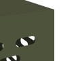 Cubierta de Aire Acondicionado Verde Oliva 110x50x80 cm Acero by , Accessories for heating radiators - Ref: Foro24-865907, Pr...