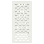 Funda para Aire Acondicionado Blanca 110x50x105 cm von , Zubehör für Heizkörper - Ref: Foro24-865912, Preis: 153,86 €, Rabatt: %