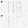 Funda para Aire Acondicionado Blanca 110x50x105 cm von , Zubehör für Heizkörper - Ref: Foro24-865912, Preis: 153,86 €, Rabatt: %