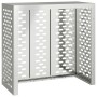 Cubierta de Aire Acondicionado 110x50x105 cm Acero Galvanizado von , Zubehör für Heizkörper - Ref: Foro24-865916, Preis: 120,...