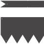 Bordes de Césped 50 pcs Negro 100x0.5x15 cm Plástico by , Garden edging and edging - Ref: Foro24-865921, Price: 193,43 €, Dis...