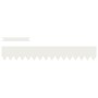 Bordes de Césped 10 pcs Blanco 100x0,5x15 cm Plástico by , Garden edging and edging - Ref: Foro24-865922, Price: 66,26 €, Dis...