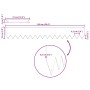 Bordes de Césped 10 pcs Antracita 100x0.5x15 cm Acero by , Garden edging and edging - Ref: Foro24-865926, Price: 71,00 €, Dis...