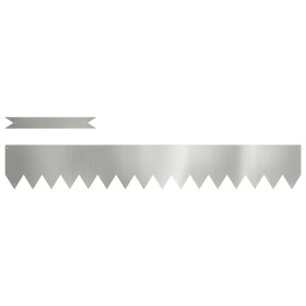 Bordes de césped 20 pcs 100x0.5x15 cm Acero Galvanizado von , Garteneinfassung und Einfassung - Ref: Foro24-865939, Preis: 76...