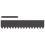 Bordes de Césped 20 pcs Negro 100x0.5x20 cm Hierro by , Garden edging and edging - Ref: Foro24-865947, Price: 108,27 €, Disco...