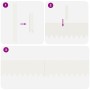 Bordes de Césped 30 pcs Blanco 100x0.5x20 cm Plástico by , Garden edging and edging - Ref: Foro24-865951, Price: 160,01 €, Di...