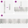 Bordes de Césped 10 pcs 100x0.5x20 cm Acero Inoxidable by , Garden edging and edging - Ref: Foro24-865958, Price: 117,21 €, D...