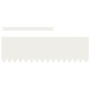 Bordes de Césped 20 pcs Blanco 100x0,5x30 cm Acero von , Garteneinfassung und Einfassung - Ref: Foro24-865970, Preis: 163,52 ...